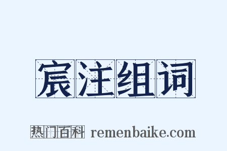 宸注组词是什么意思的图片